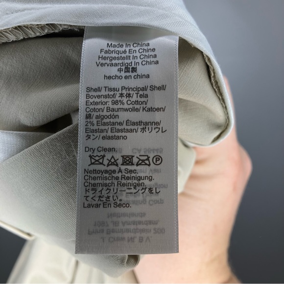 NWT J. CREW Stretch Suit Pant Flex Chino Tapered Thompson Sandy Dune 34x32 - Picture 7 of 7